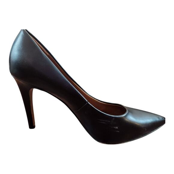Christian Siriano for payless black heels sz 9 pointed toe pump shoe - Picture 9 of 14